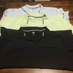 Three old navy polos